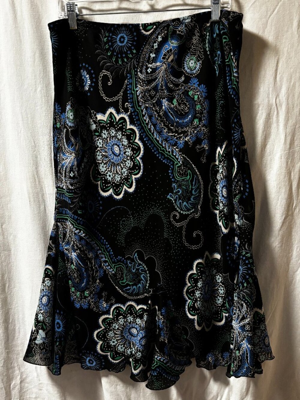Womens Floral Lightweight Skirt size Large